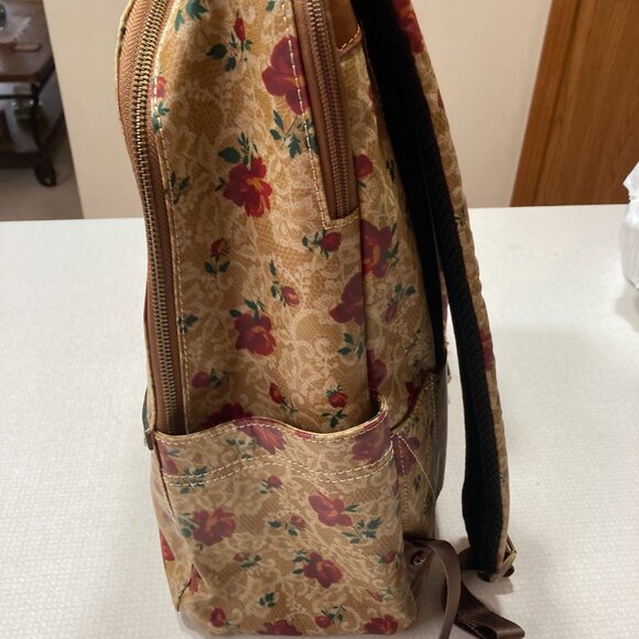 BRAND NEW Patricia Nash Karina Backpack in Western Lace Rose - Picture 7 of 12